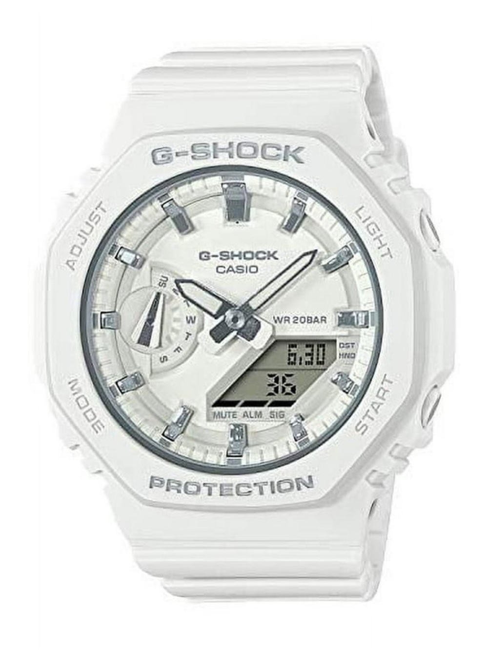 Casio G-Shock White Analog-Digital Watch
